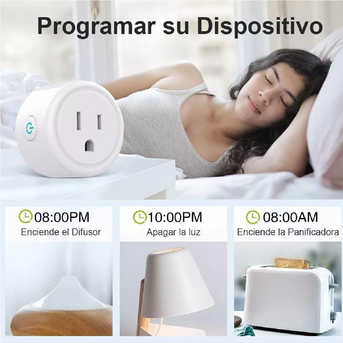 Enchufe Inteligente Wifi Smart Plug Para Alexa Google Home