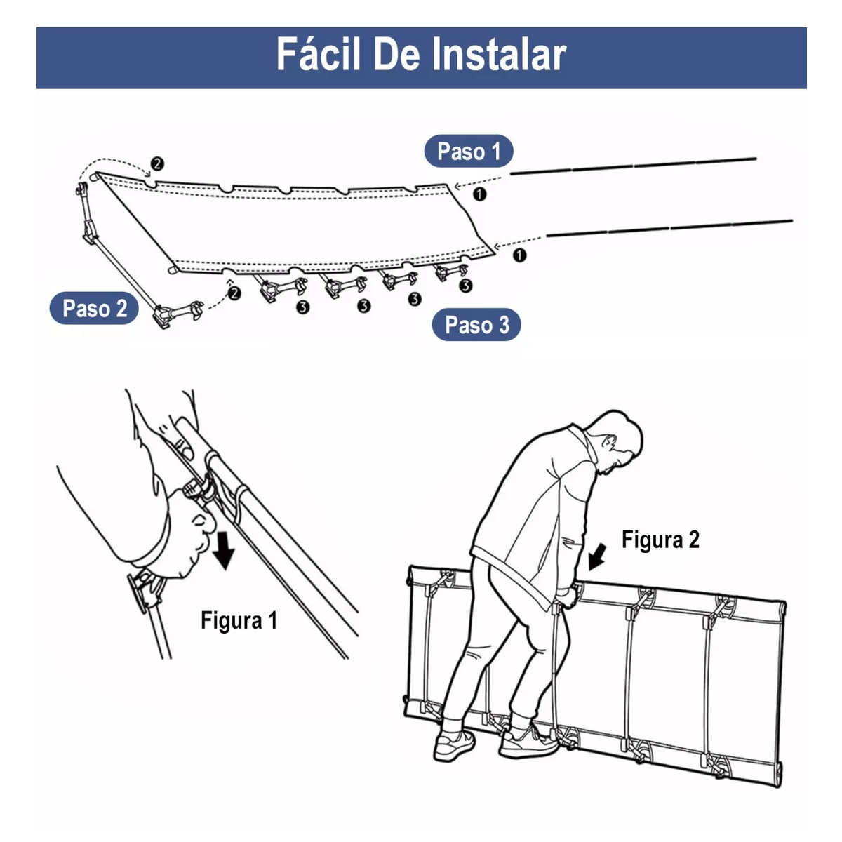 Catres Cama Para Acampar Plegable Ultraligera Portátil, 1.9m