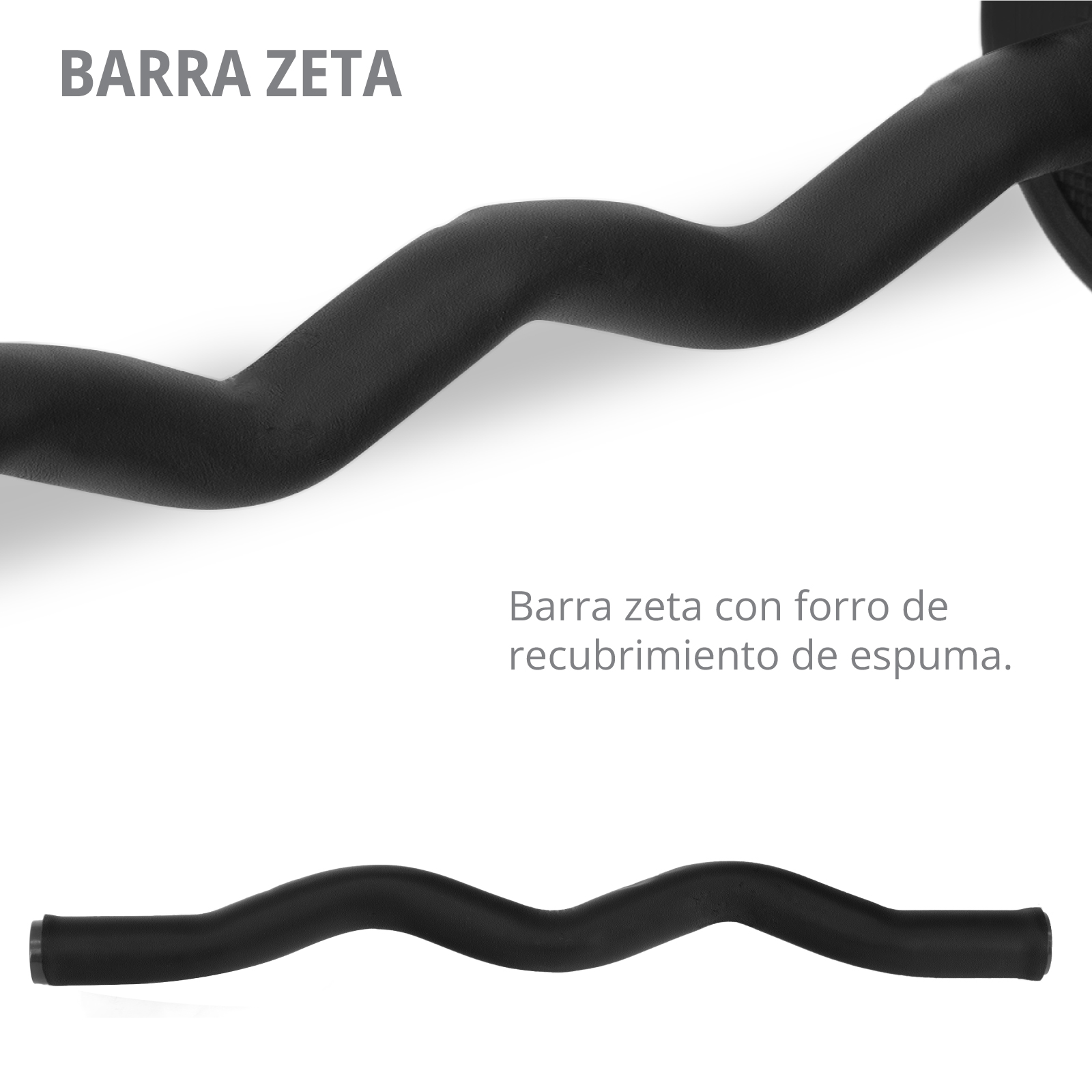 Kit de Mancuernas Altera Con Peso Ajustable 10 KG (Barra Recta + Barra Z + Par de mancuernas + Pesa Rusa + Discos Intercambiables)