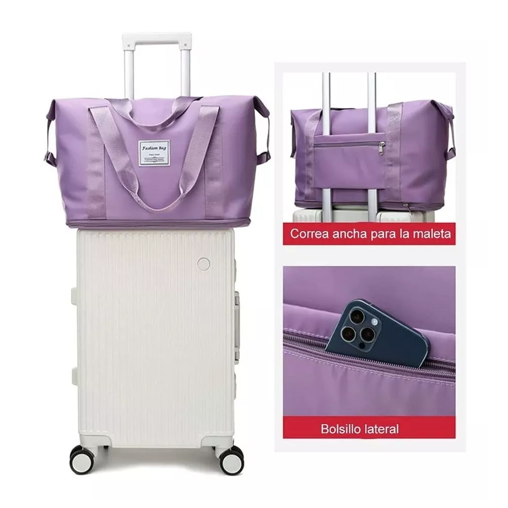 Bolsa Expandible Multiusos para Gymm y Viajes. 