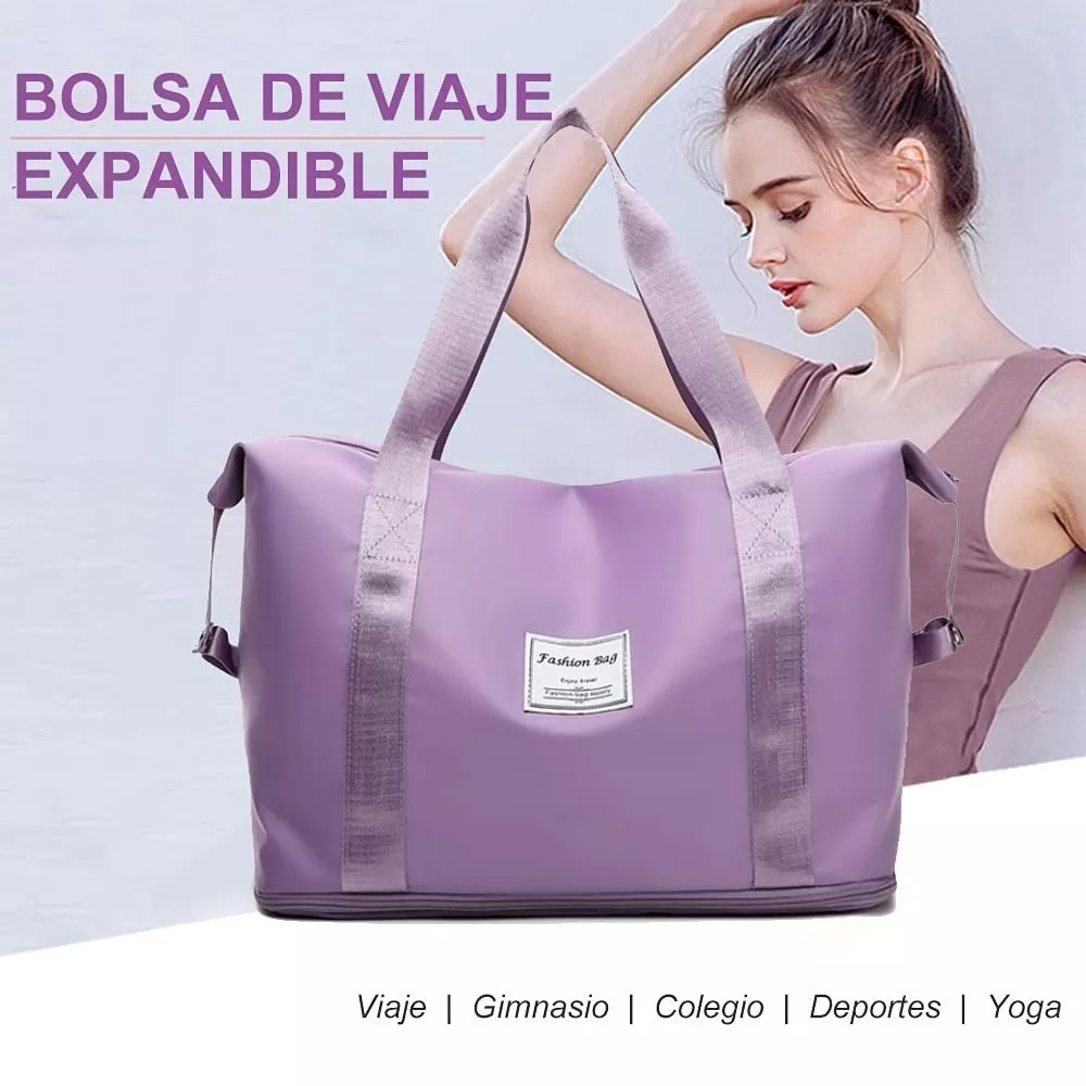 Bolsa Expandible Multiusos para Gymm y Viajes. 