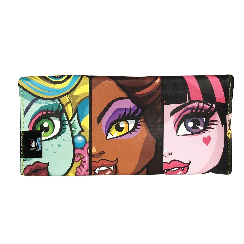 Kit Mochila Escolar Monster High y Cartera Monster High