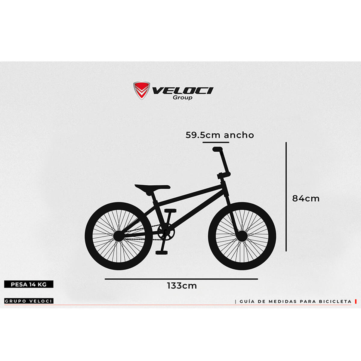 Bicicleta veloci brave discount r20