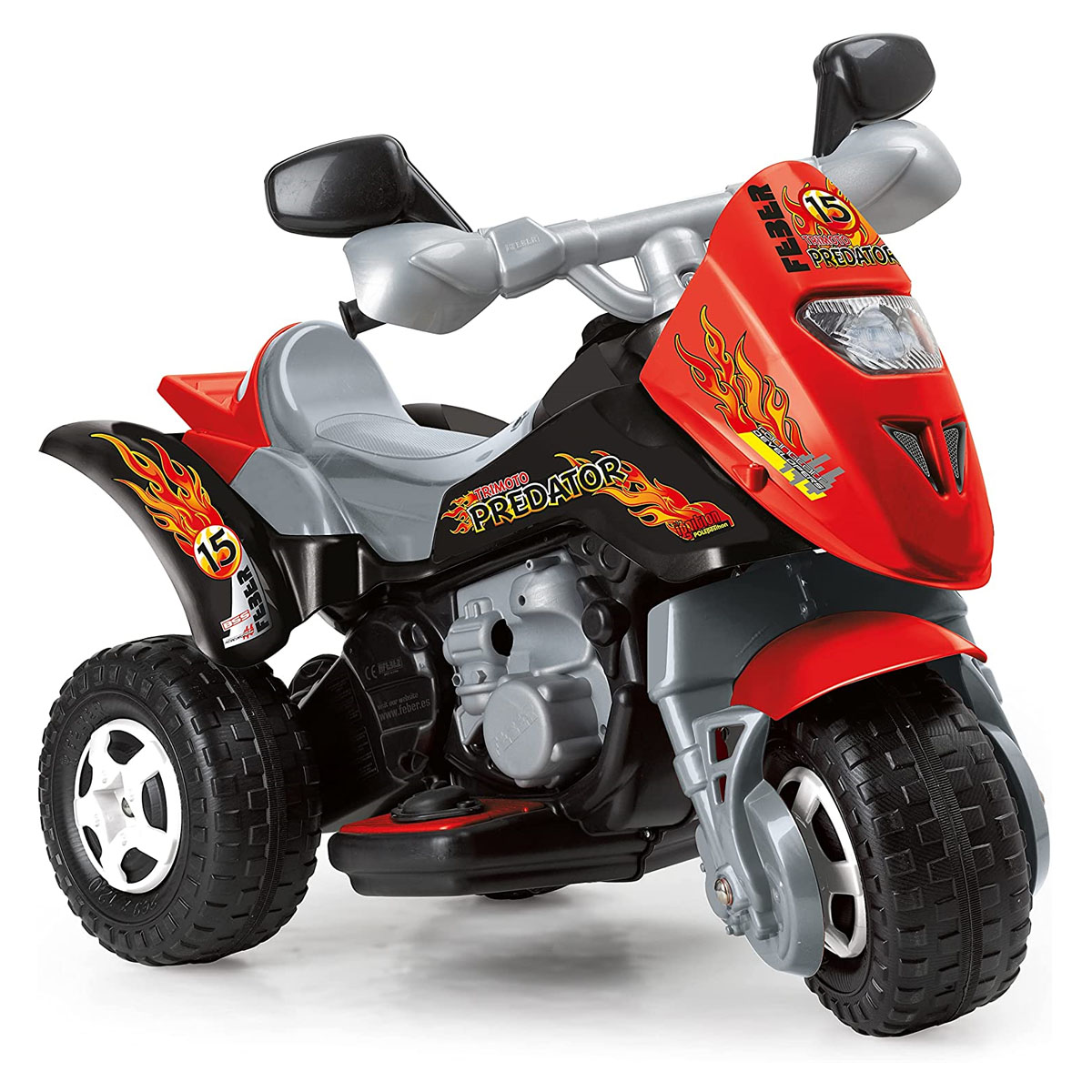 Montable Trimoto Moto Electrica Predator Feber 