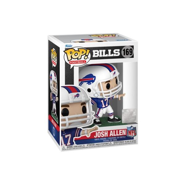 Josh Allen Jersey Visitante Funko Pop NFL Bills 