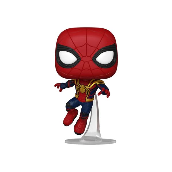 Spiderman Tom Holland Saltando Funko Pop Marvel Spiderman No Way Home