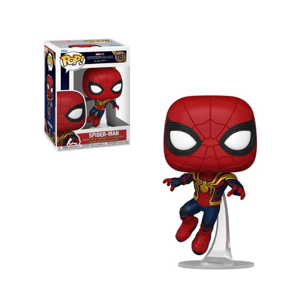 Spiderman Tom Holland Saltando Funko Pop Marvel Spiderman No Way Home