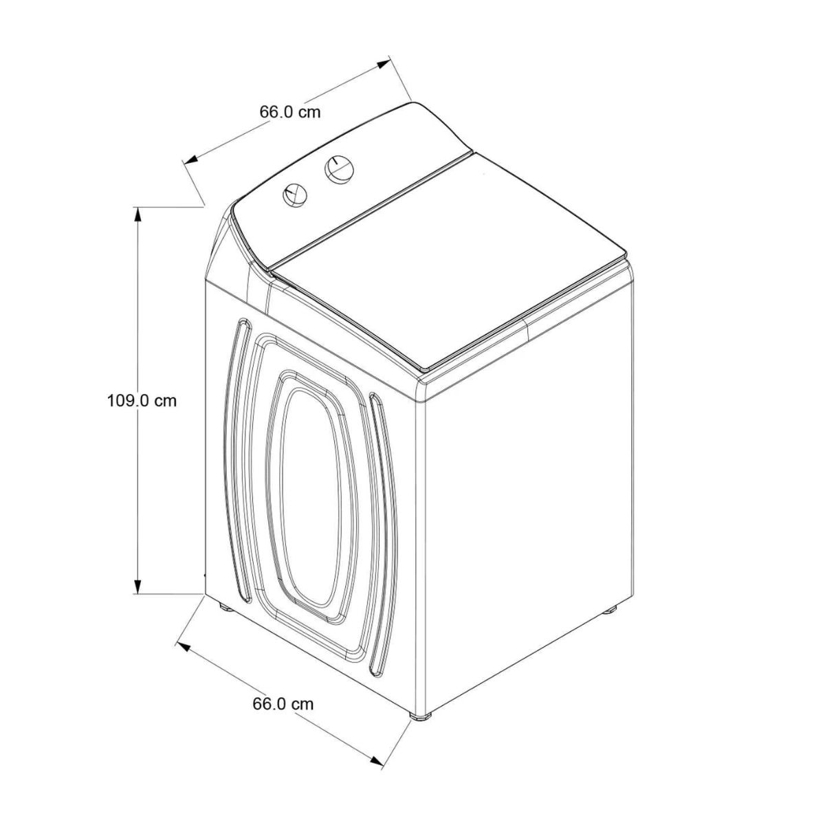 Lavadora automática whirlpool 16 kilos mod. 8mwtw1612mjq