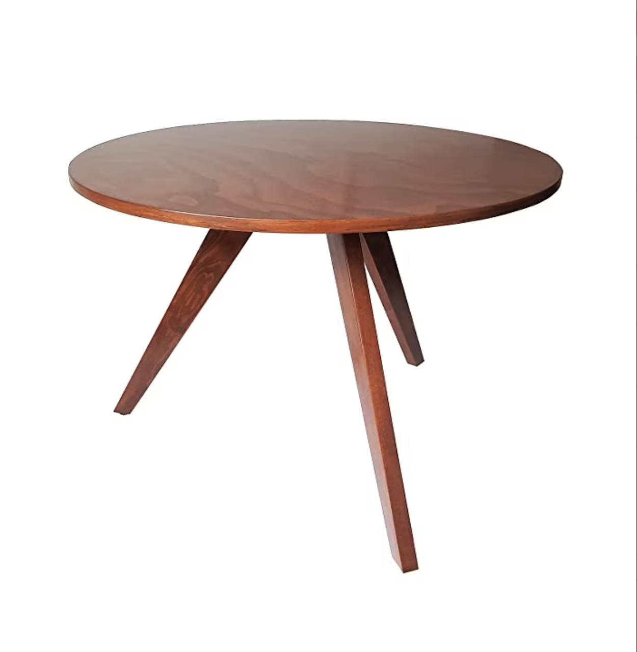 Mesa de centro minimalista nórdico hecho a mano con acabado en barniz de poliuretano marca cuadrarte