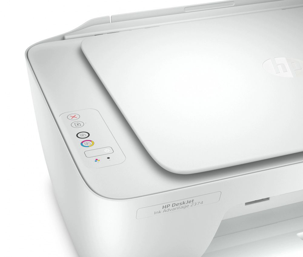 Impresora a color multifunción HP Deskjet Ink Advantage 2374 blanca 100V/240V