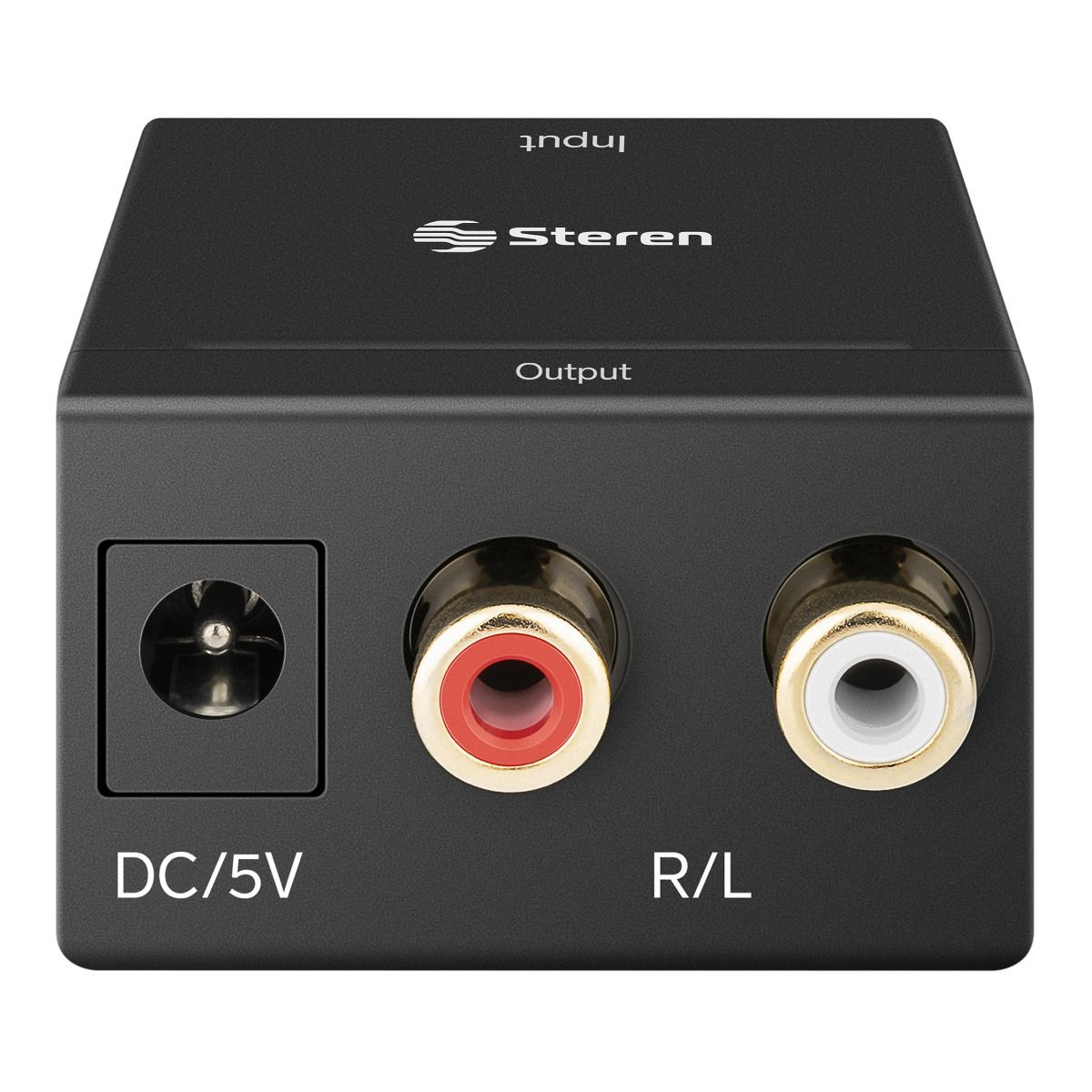 Convertidor Audio Digital Óptico Coaxial Analógico Steren