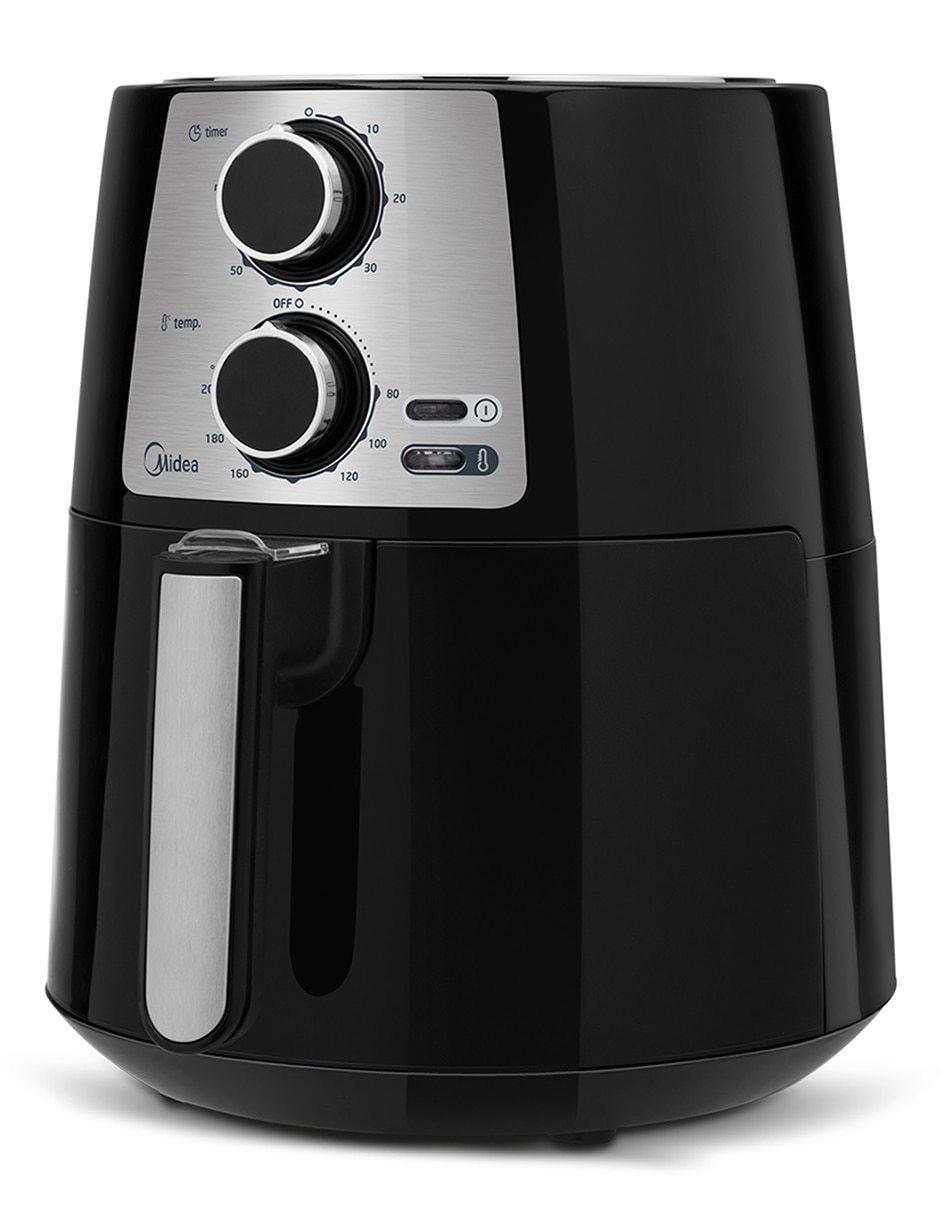 Freidora de aire 3.5 lts color negra marca Midea maf35n2seb
