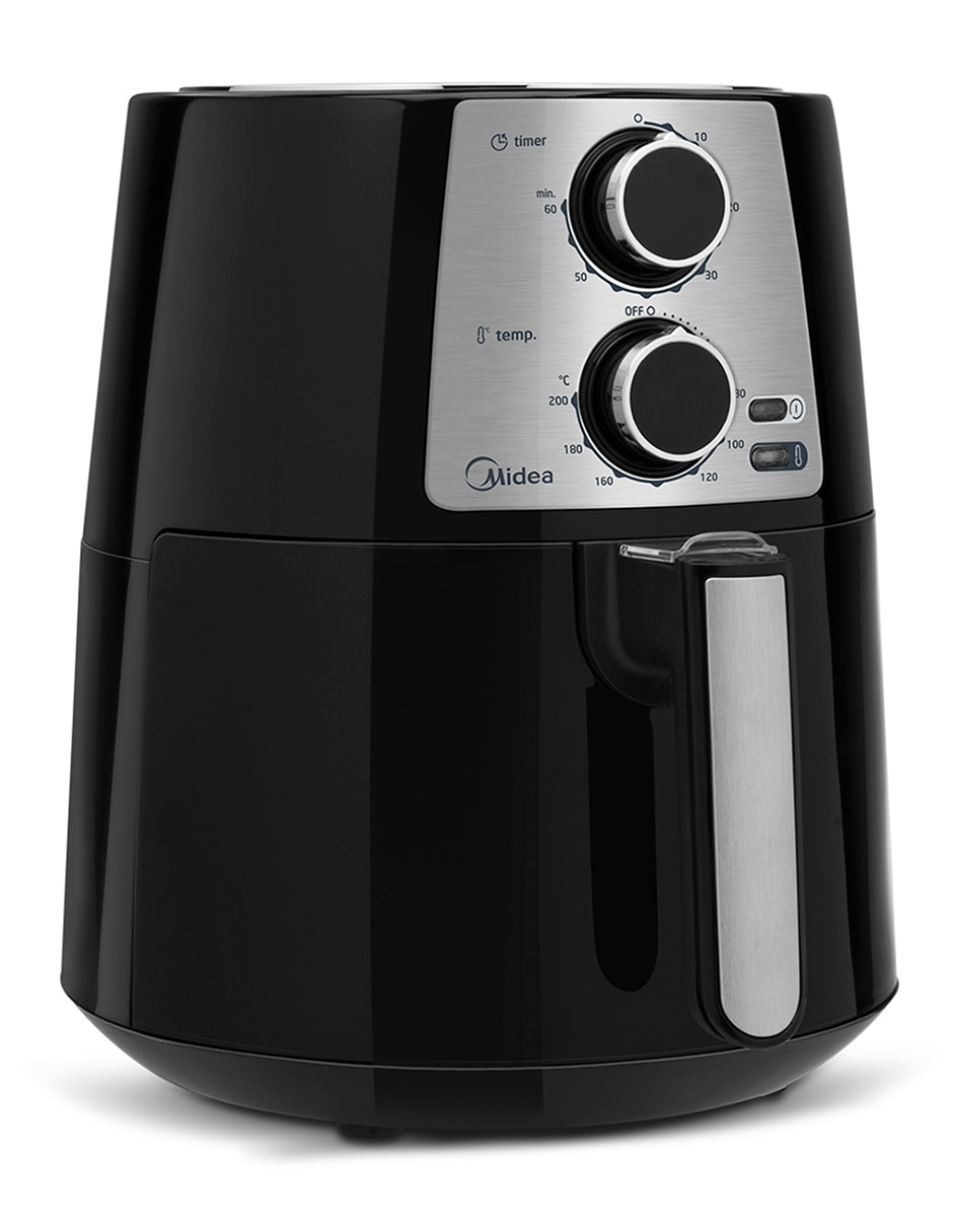 Freidora de aire 3.5 lts color negra marca Midea maf35n2seb