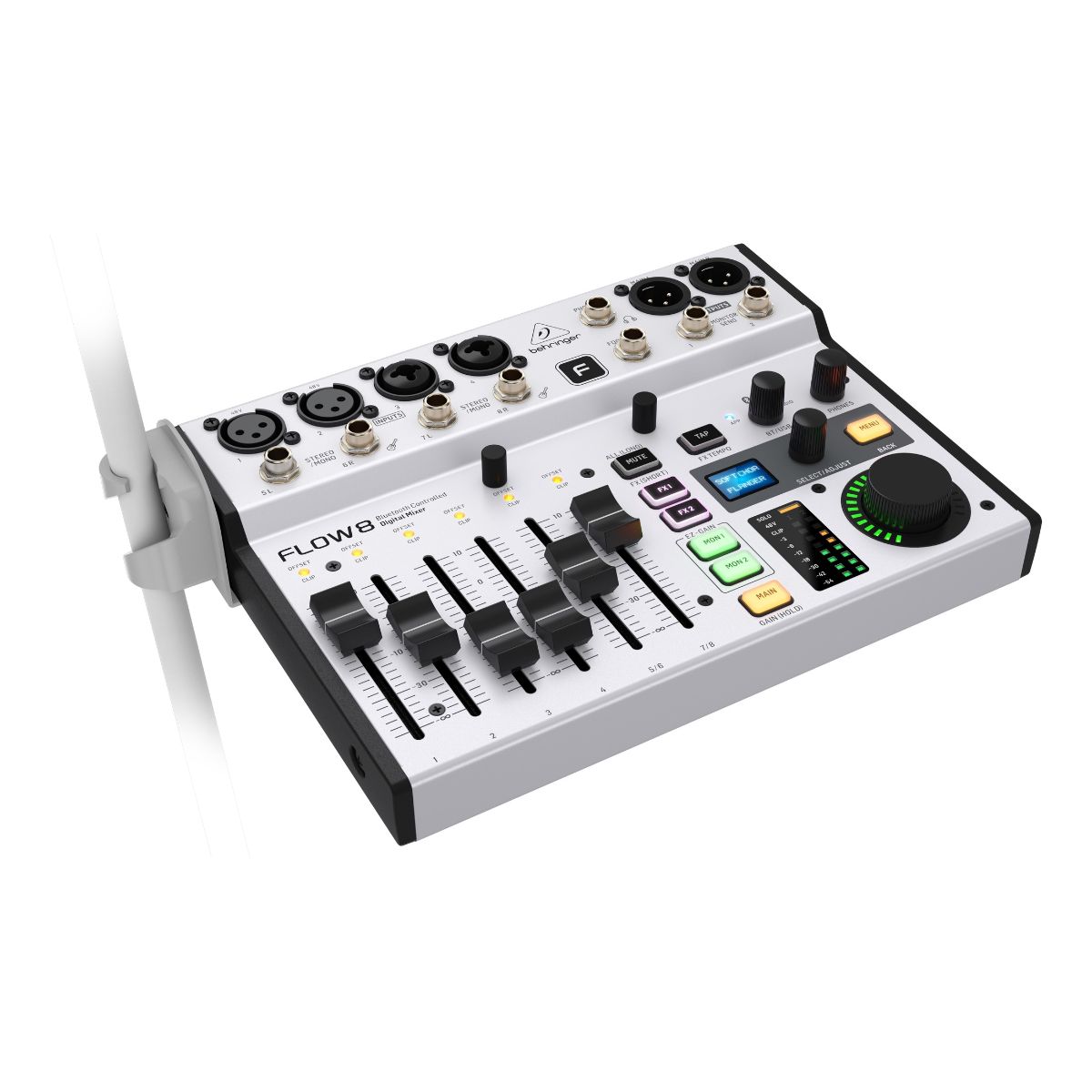 Mezcladora BEHRINGER Flow 8, 8 Canales Con Bluetooth Y Usb.