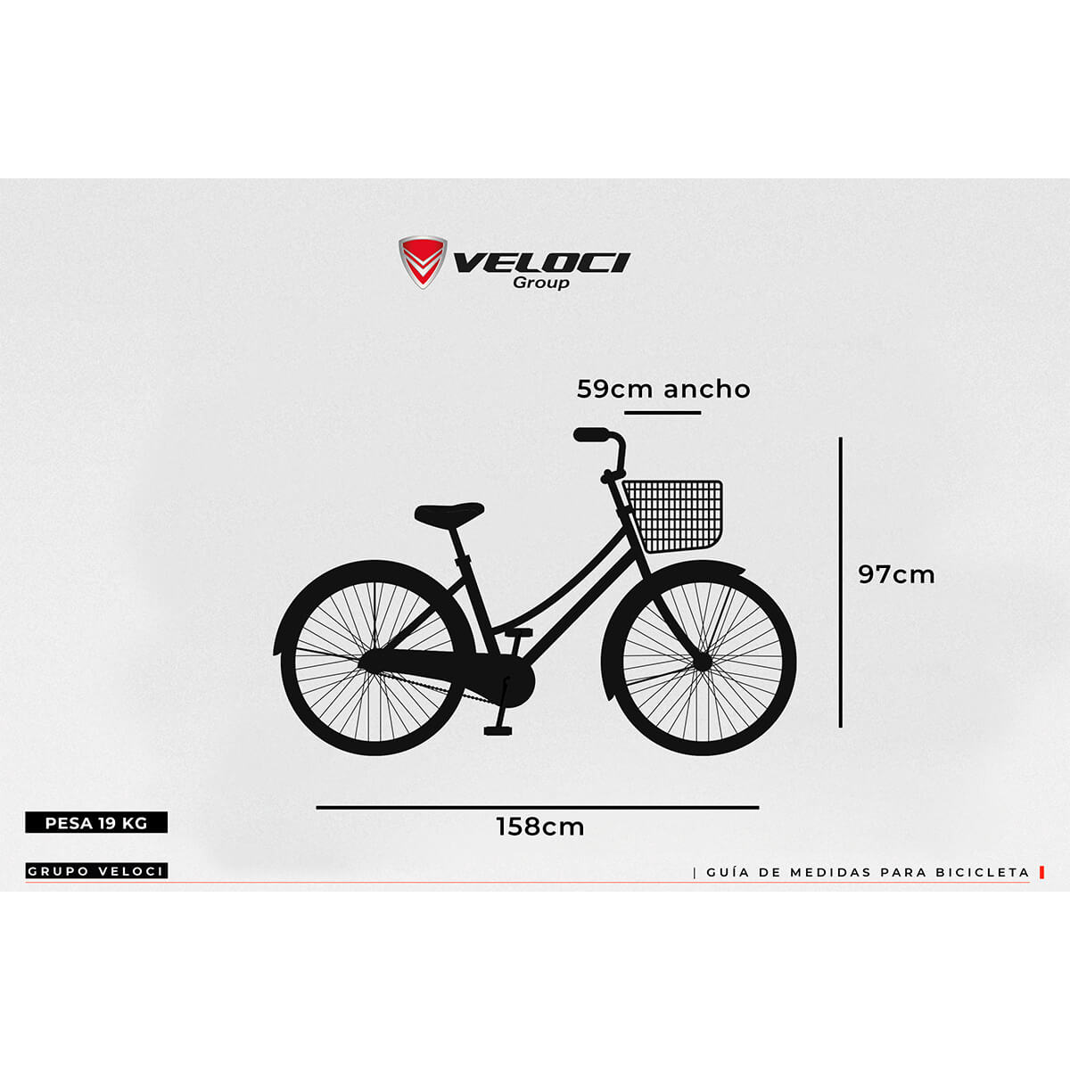 Bicicleta V Industries 400 Rodada 24 T13 Rojo De Montaña