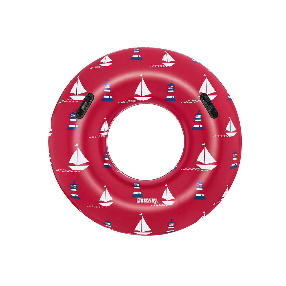 Salvavidas Dona Inflable Juvenil Playa Plástico Pvc 119 Cm