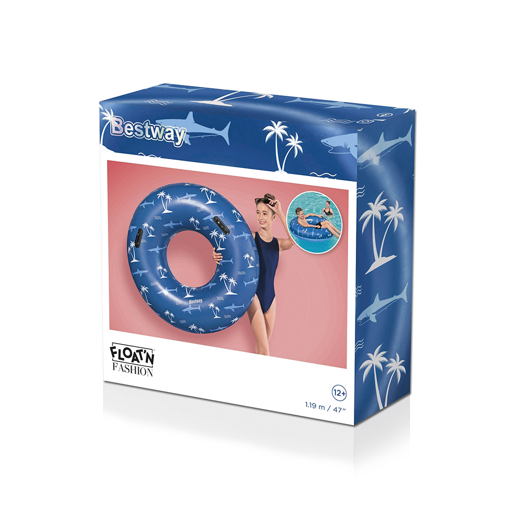 Salvavidas Dona Inflable Juvenil Playa Plástico Pvc 119 Cm