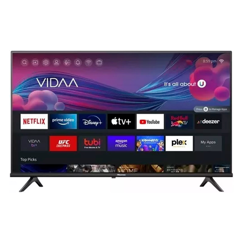 Pantalla Led Onn 100097810 Color Negro 40 '' Full Hd Roku Smart Tv  Reacondicionado