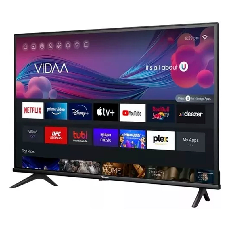Televisión Hisense LED, Smart TV-Vidaa- 40 Pulgadas-Full HD