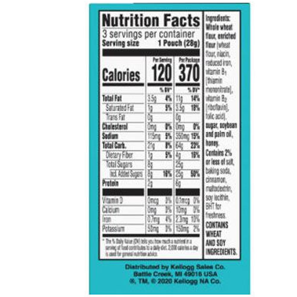 Galletas Scooby-Dooh! Graham Cracker Snacks Cinammon 85g