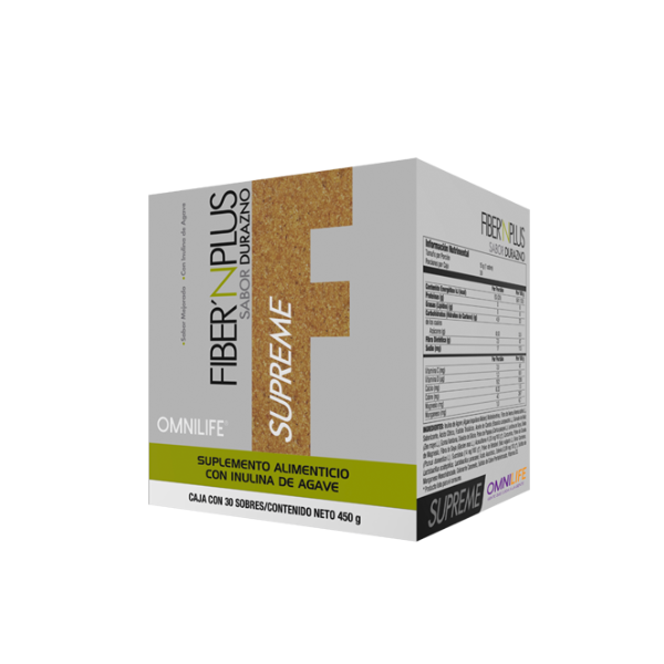 OMNILIFE Fiber'n Plus Caja con 30 sobres