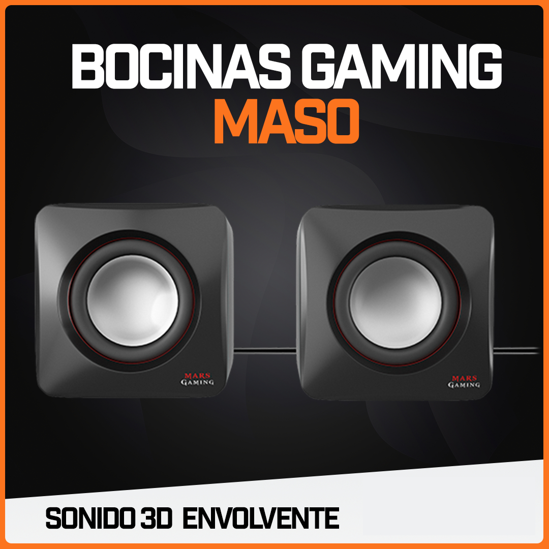 Bocinas Para Pc Gamer Computadora Sonido Mars Gaming
