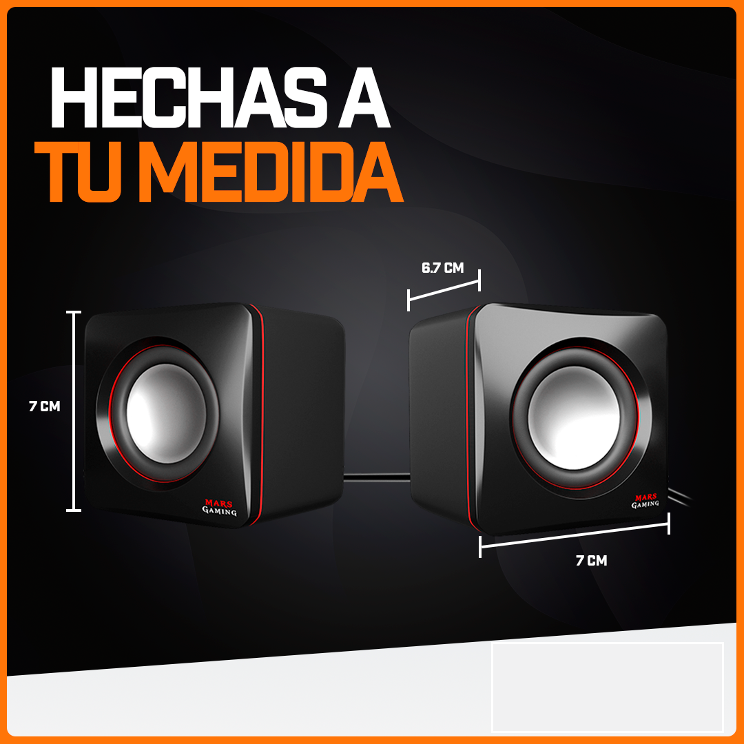 Bocinas Para Pc Gamer Computadora Sonido Mars Gaming