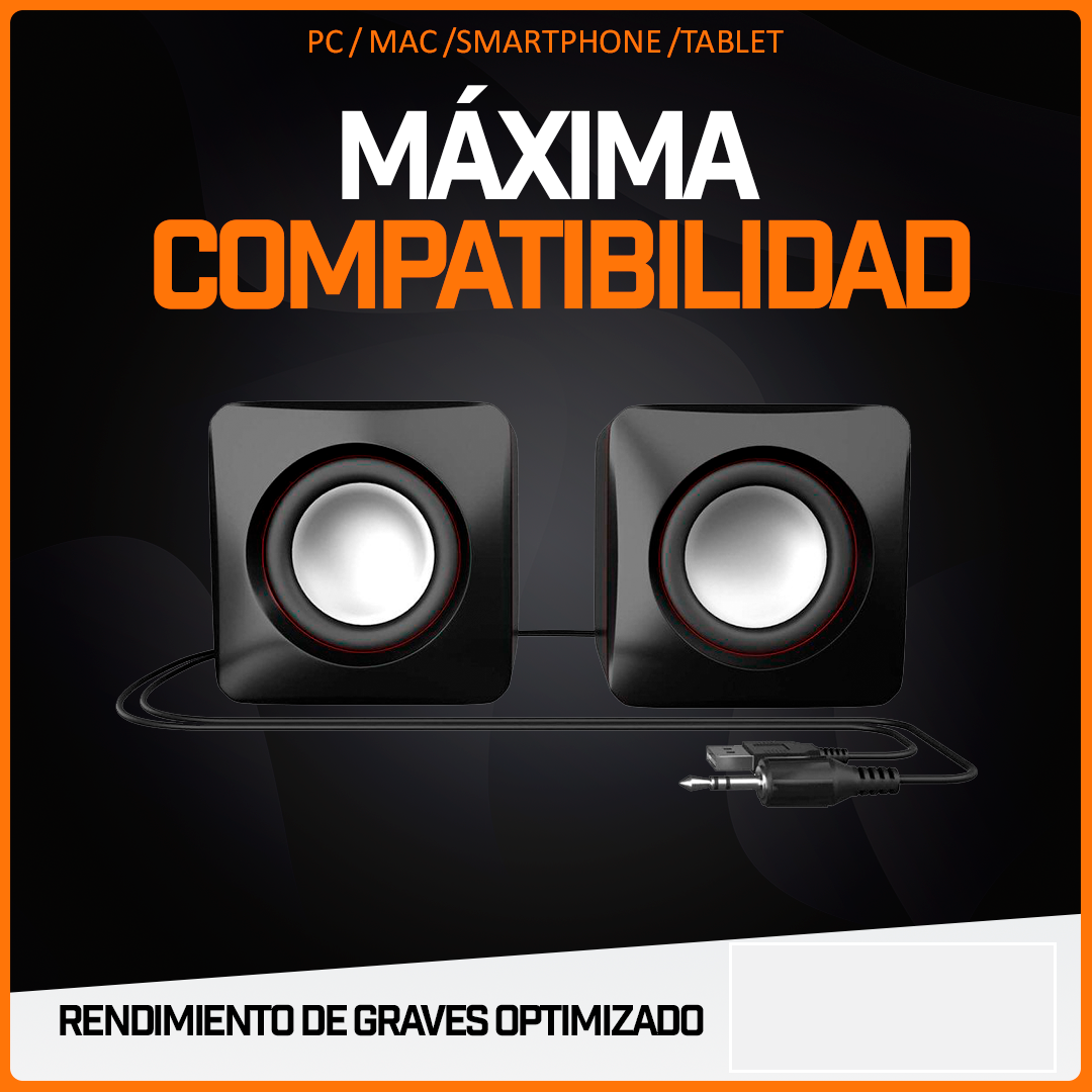 Bocinas Para Pc Gamer Computadora Sonido Mars Gaming