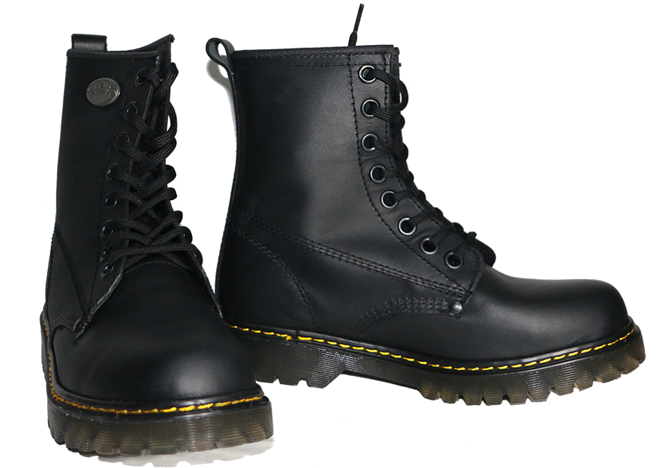 REGALO! Botas Cuero Piel Negras Vino Grunge Aestethic Hombre Mujer Joven