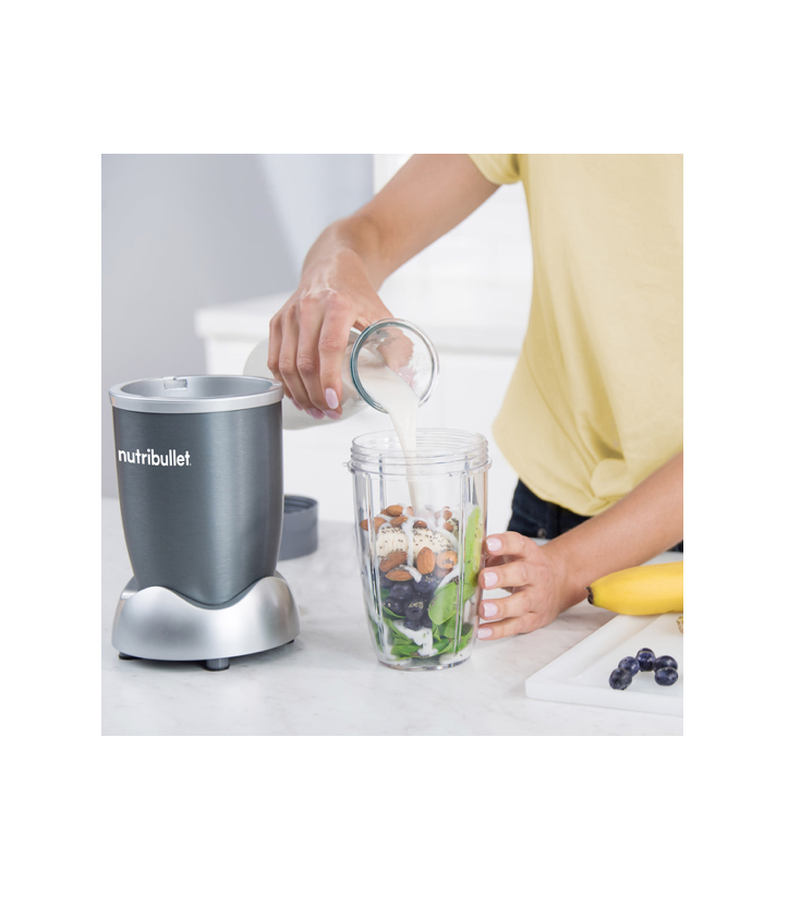 Licuadora Nutribullet 600w NBR-0601WM Gris detalles  Reacondicionado grado A 