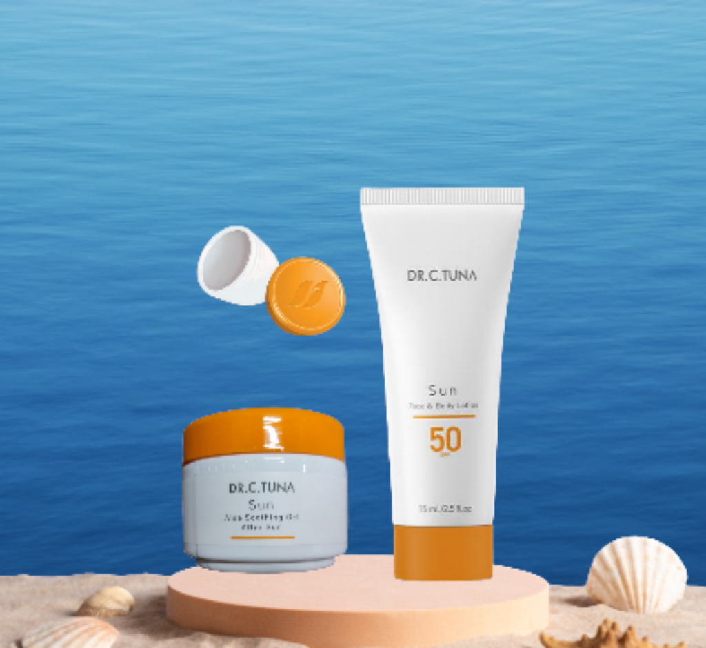 Protector Facial/ Corporal+ Labial+ Gel Después del Sol by Farmasi Dr C Tuna 