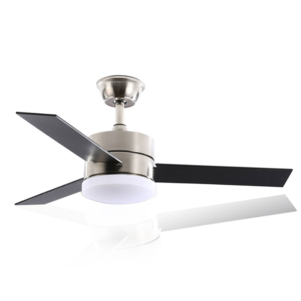 ventilador de techo con luz led, 3 tonos, 6 velocidades JWJ JLV-05