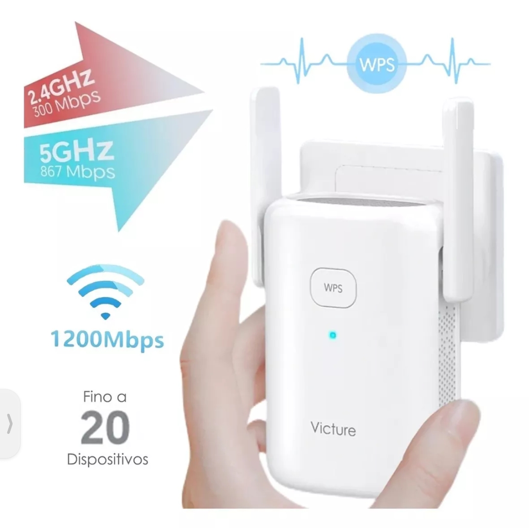 Repetidor Wifi Amplificador Señal Victure 1200mbps Wps