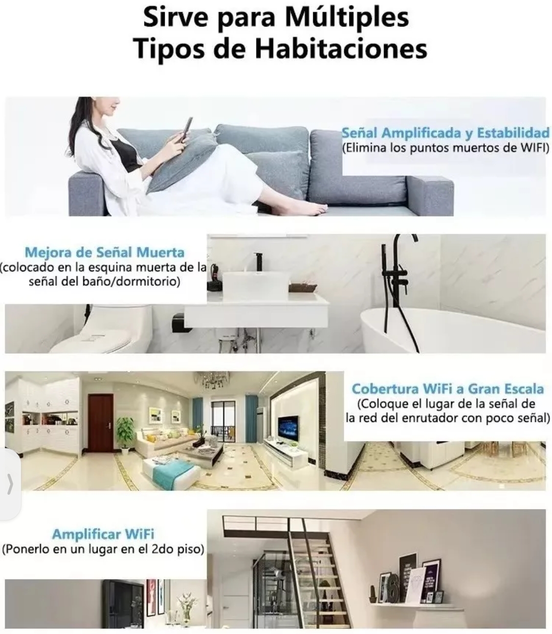 Repetidor Wifi Amplificador Señal Victure 1200mbps Wps