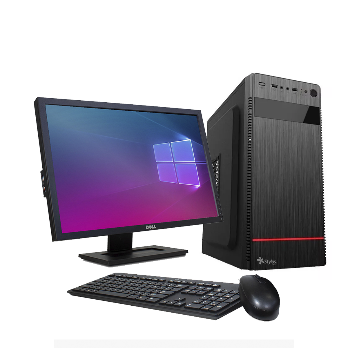 Computadora Completa Amd Radeon R2 8gb Ram 120gb Ssd Wifi Monitor 22" (Reacondicionado)