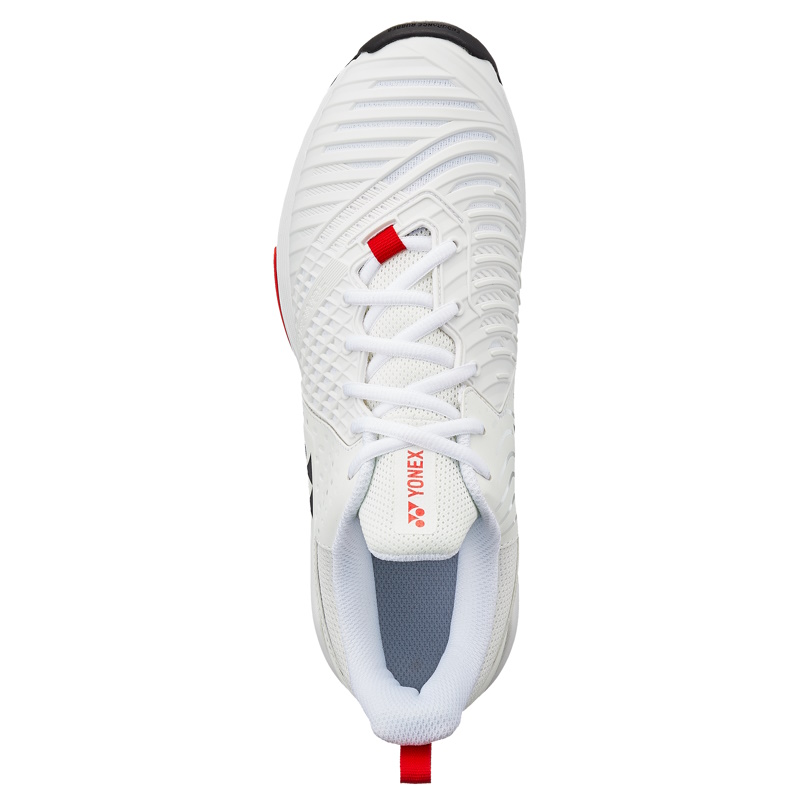 Tenis Yonex Sonicage 3 Blanco Rojo 10mx 12us