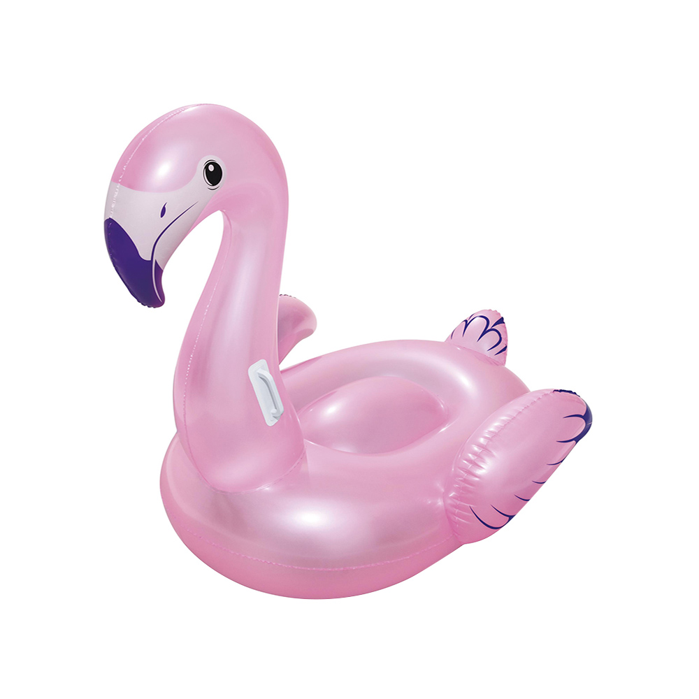Montable Salvavidas Inflable De Flamingo 3 Años Bestway