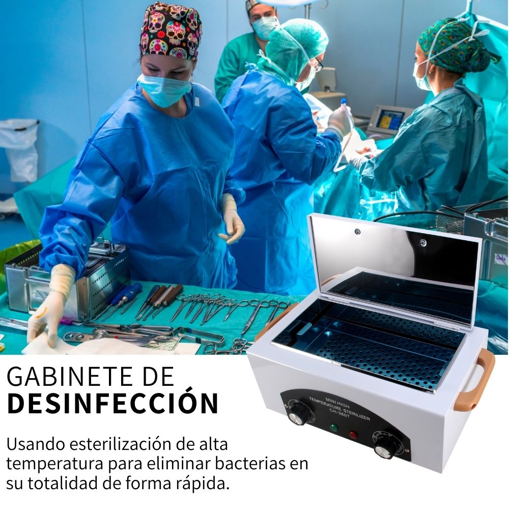 Esterilizador de Aire Caliente Desinfeccion de Spa Estetica