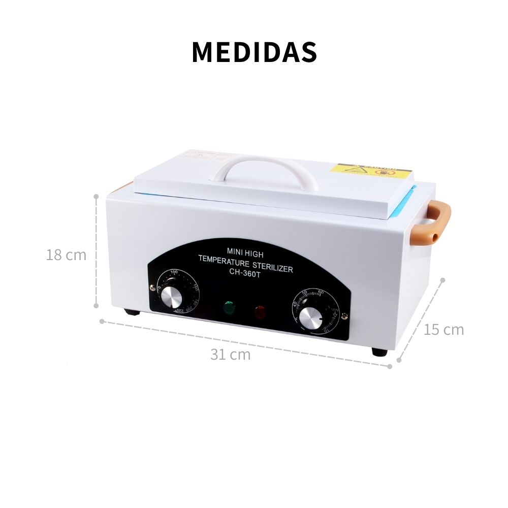 Esterilizador de alta temperatura caja de desinfección Equipo de