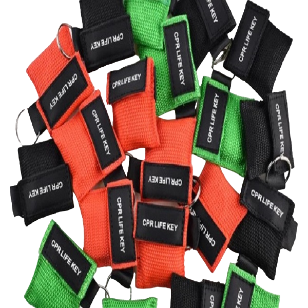 Llavero Mascarilla RCP Life Key, Pack 10 Pzs Paramedico