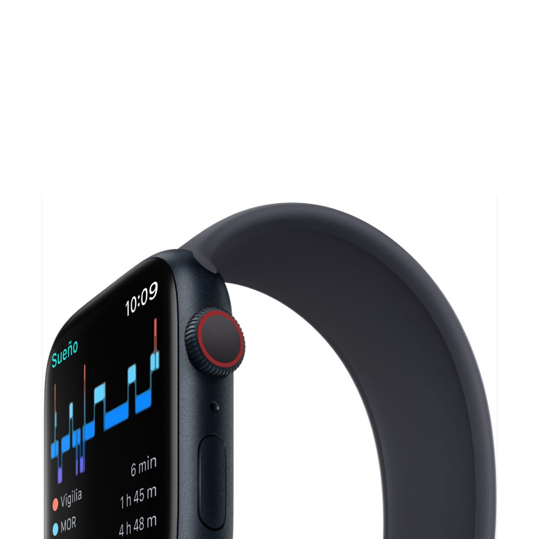 Apple Watch Series 8 (GPS)(A2771) 45mm Midnight (Reacondicionado Grado A)