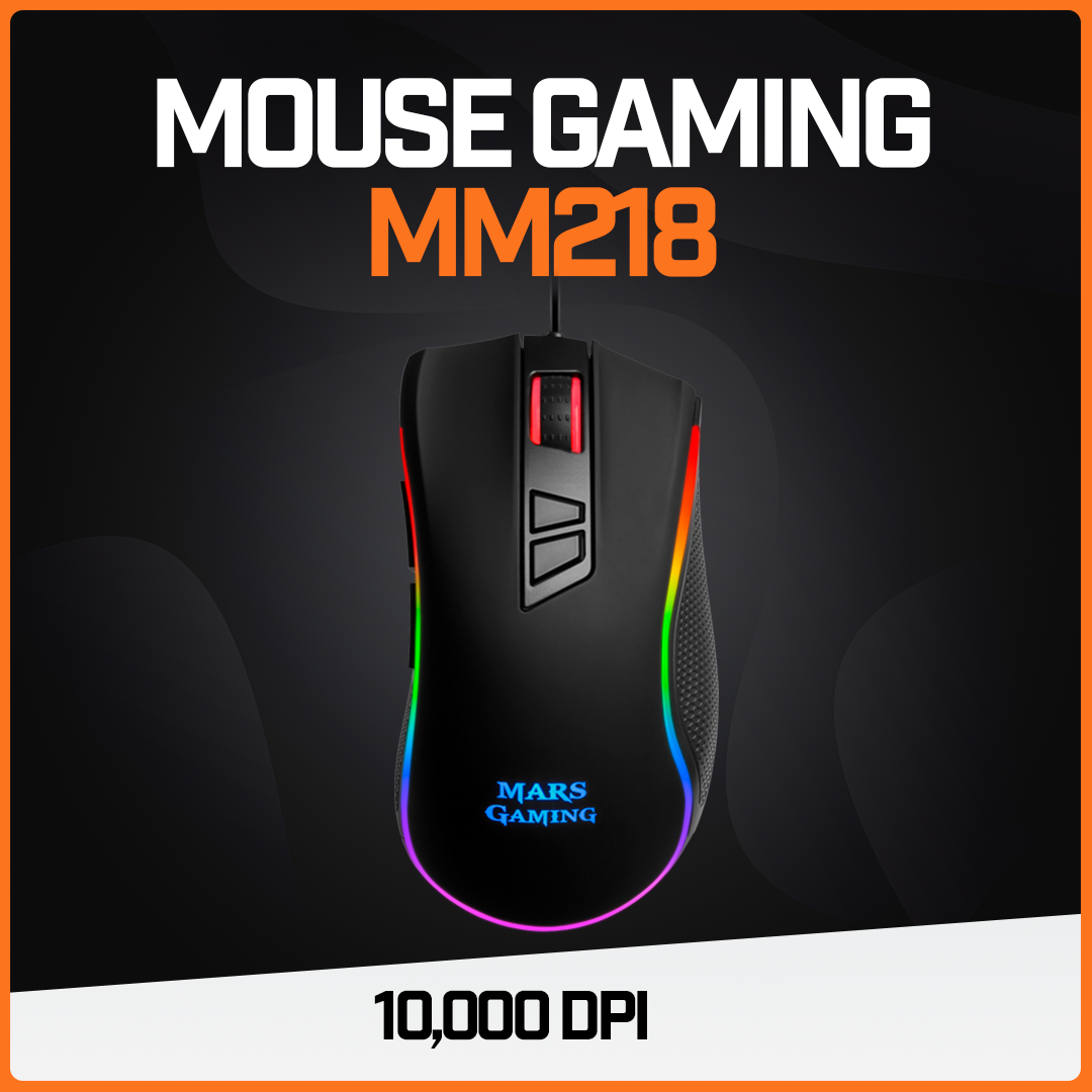 Mouse Gamer Ratón Juegos Usb Periférico Rgb Pc 10000 Dpi
