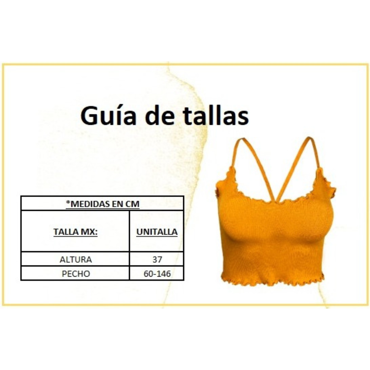 Blusa Top Para Dama CropTop Mujer Textura Canalé de Tirantes TOP-03