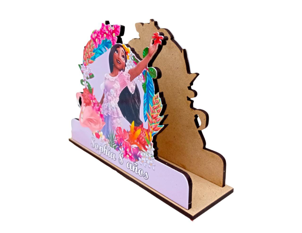 Paq. Servilletero Mdf, Isabela Encanto A Color De 6 Pza