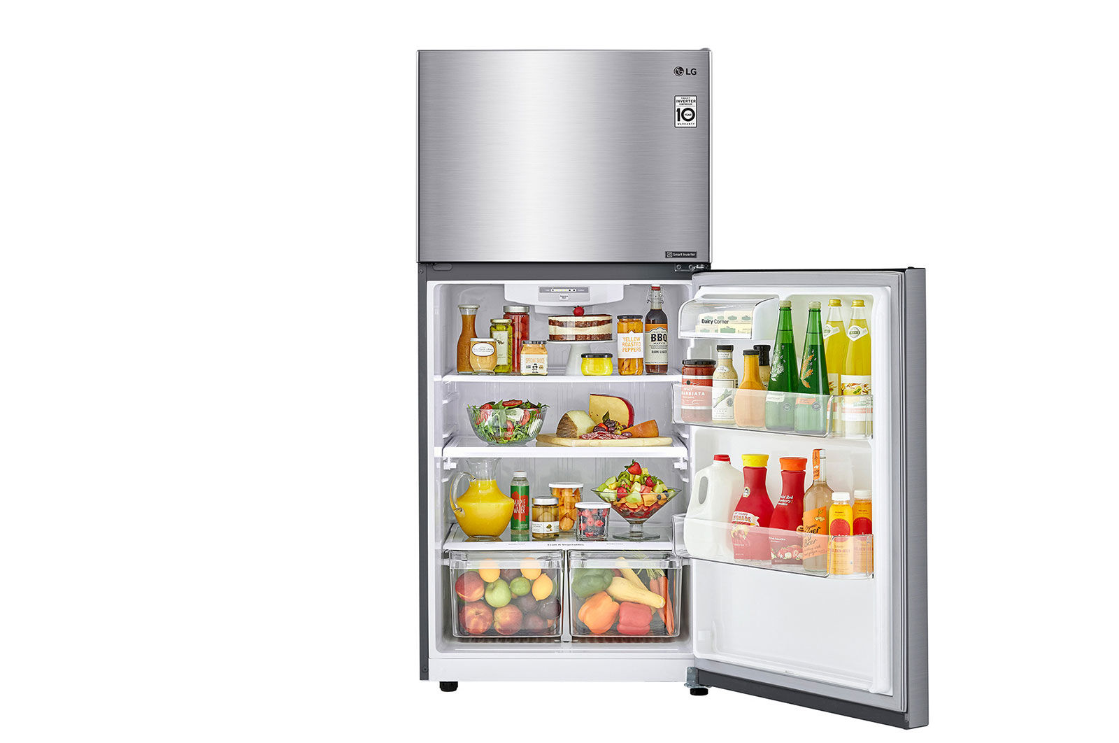 Refrigerador LG LT57BPSX 20P Smart Inverter Acero Inoxidable