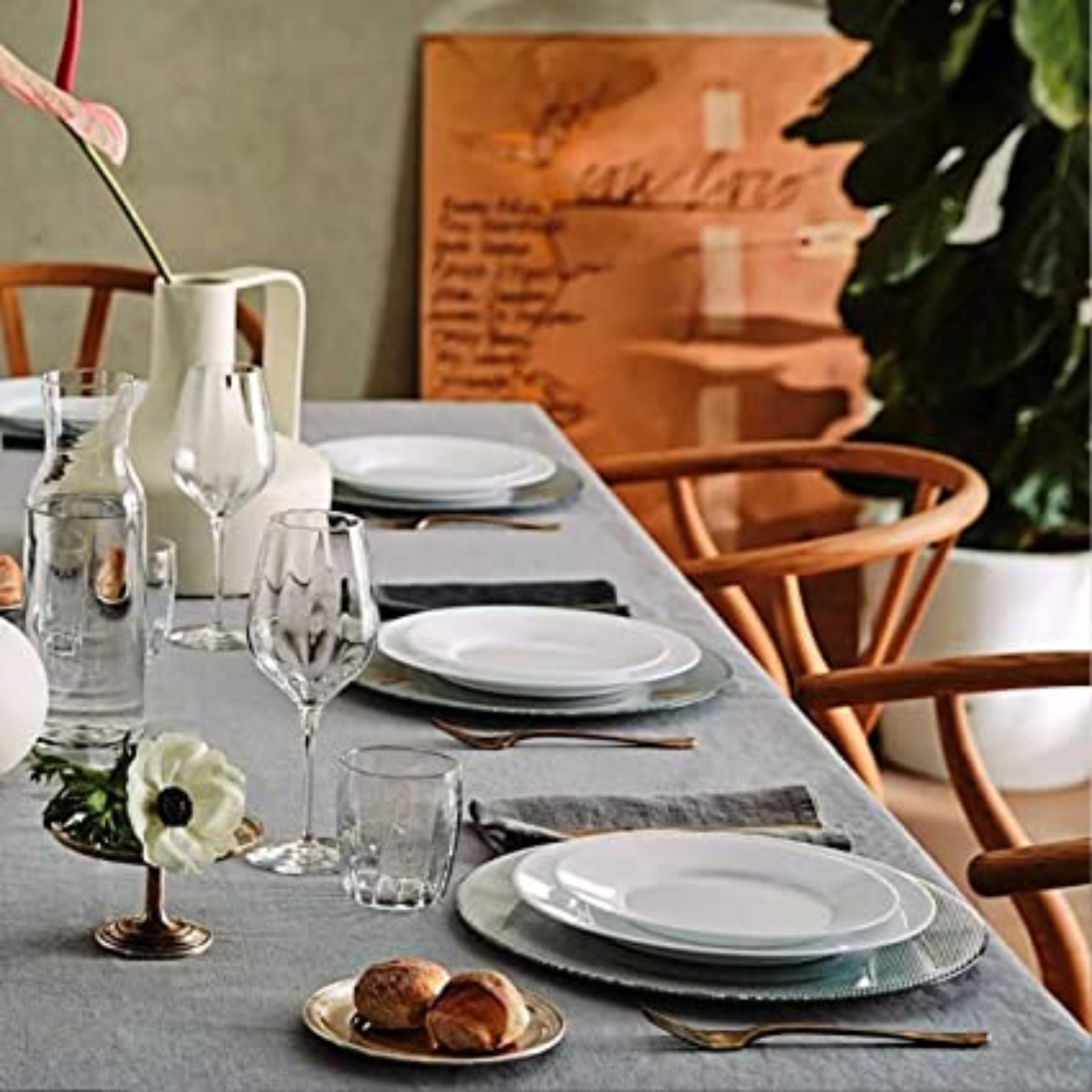 Juego de vajilla España Opal Glass 12 pzas BORMIOLI ROCCO