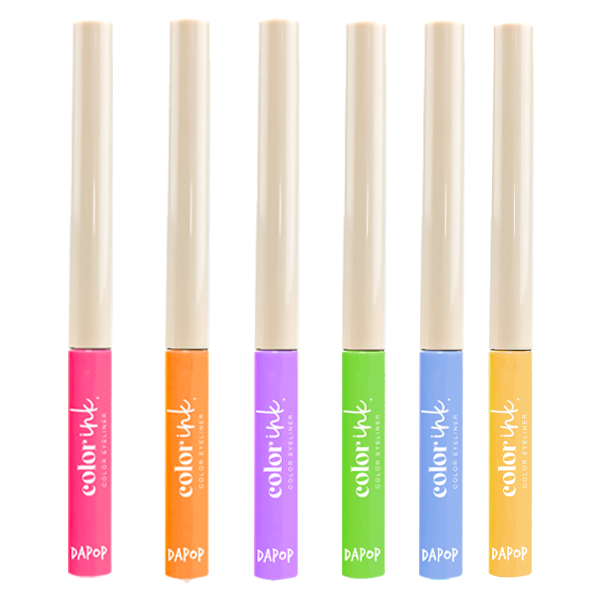 Kit de Delineadores Líquidos Color Ink 6 Tonos- Dapop
