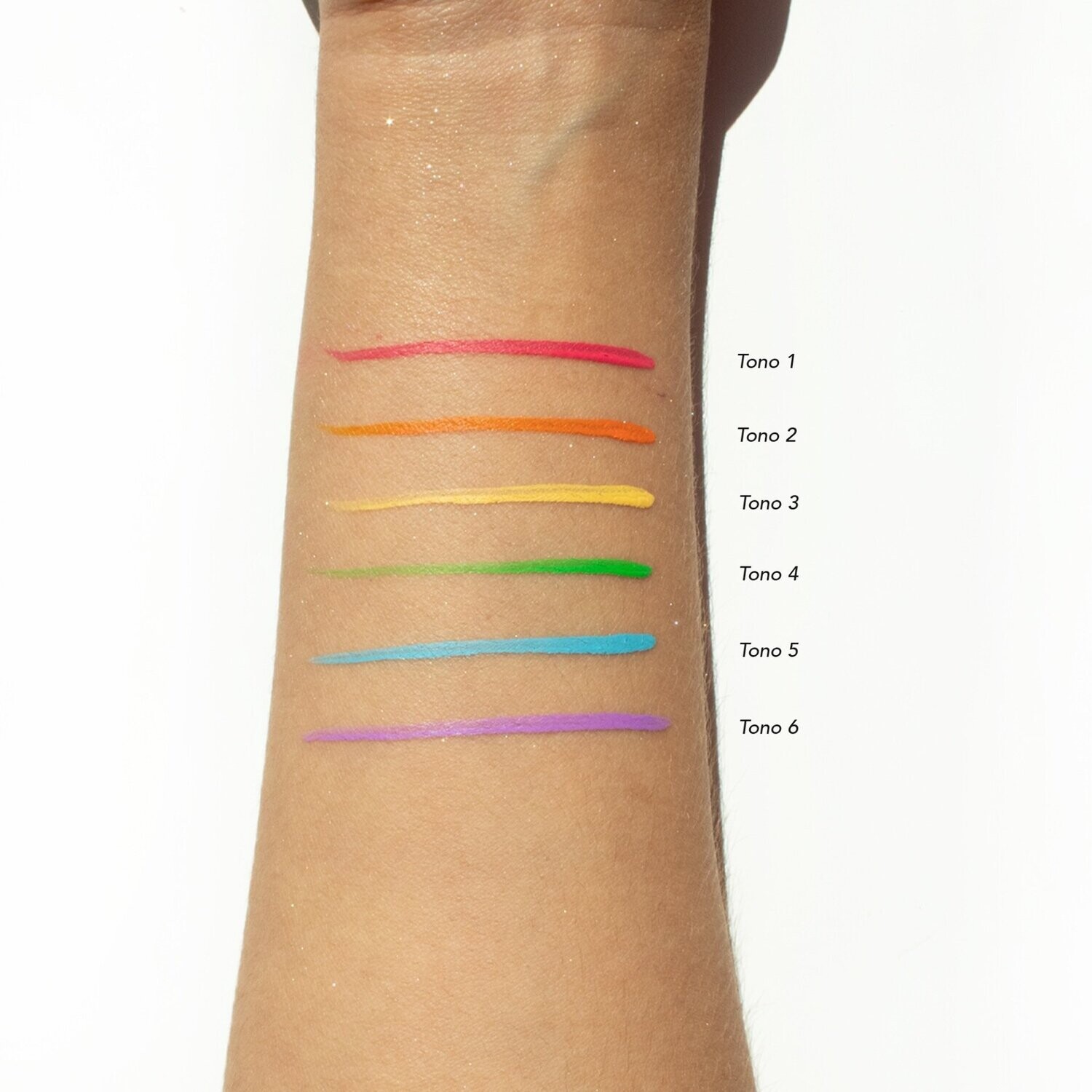 Kit de Delineadores Líquidos Color Ink 6 Tonos- Dapop