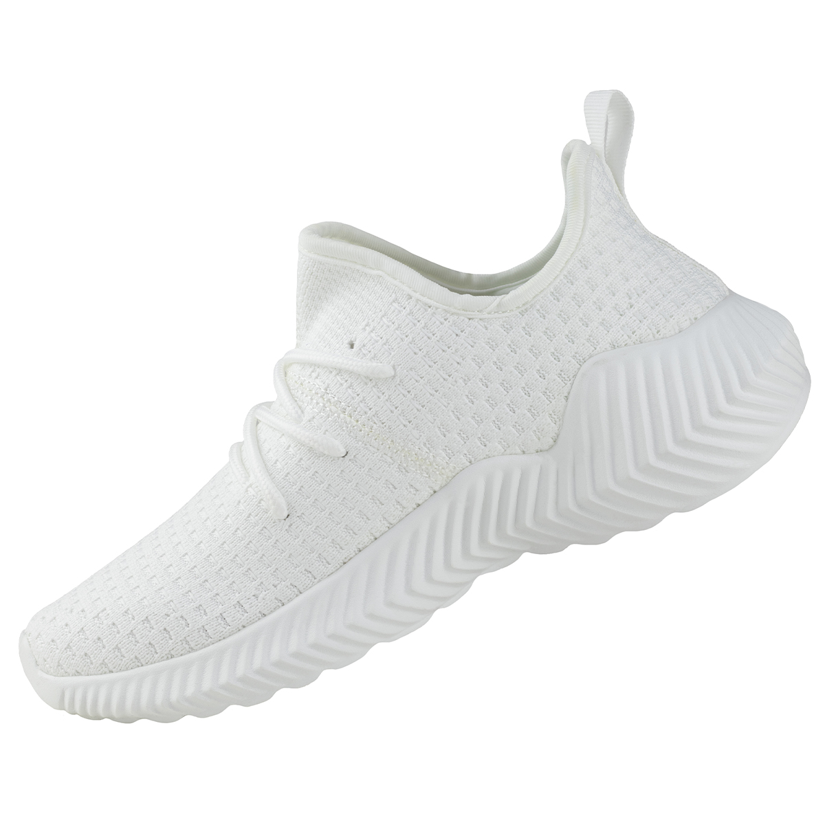 Tenis Running Para Mujer Charly 1049923 Blanco Rosa Sports