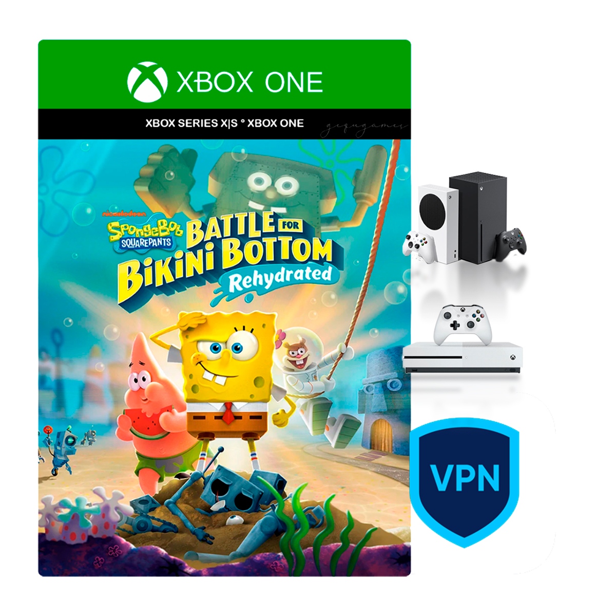 SpongeBob SquarePants: Battle for Bikini Bottom Codigo Digital VPN